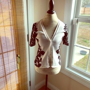 Excellent used condition short sleeved cardigan